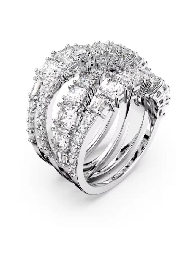 سواروفسكي خاتم ملتوي باحجار الراين